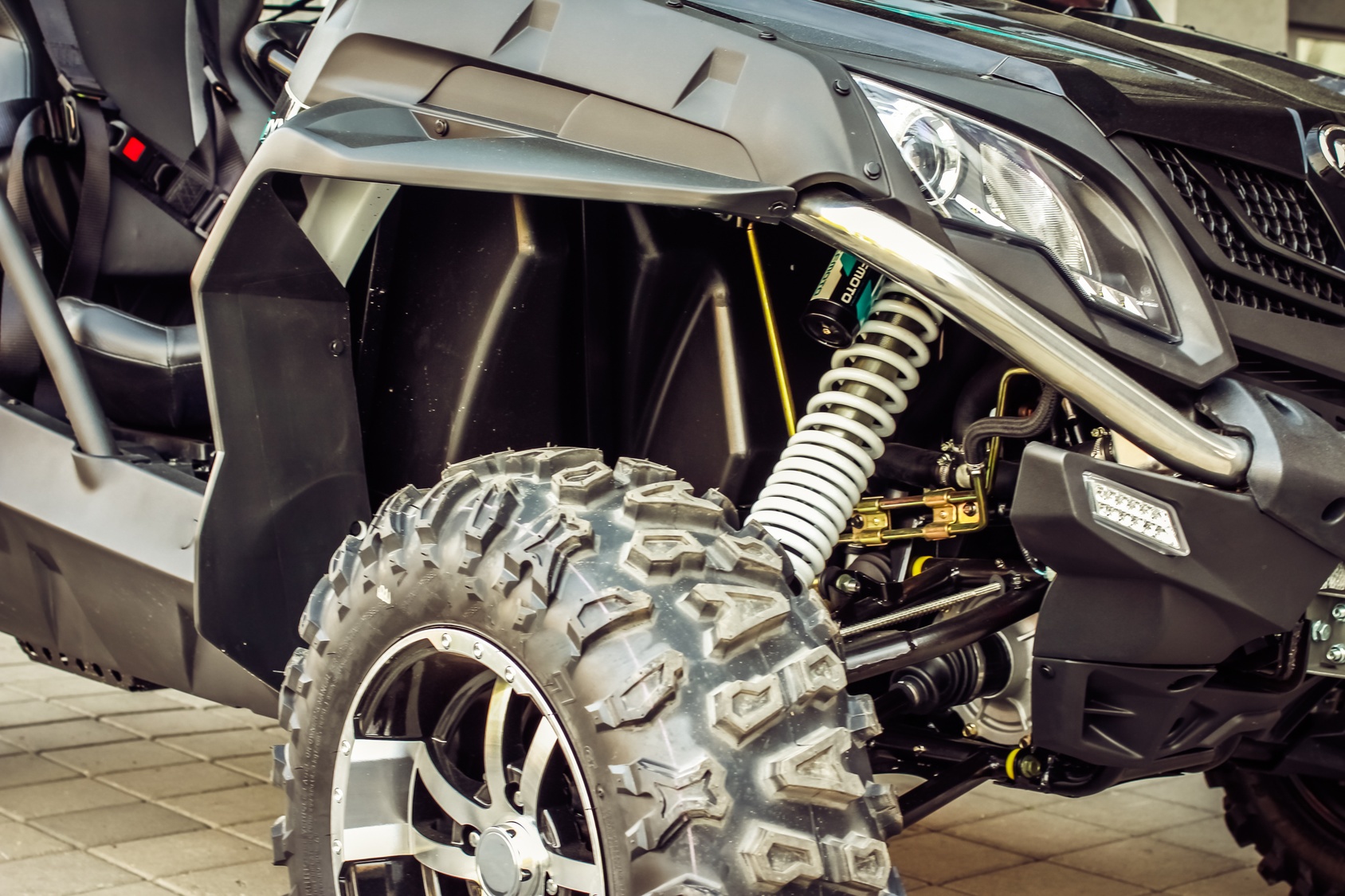 Taking a close look at your ATV before and after each ride is crucial for your safety. Taking a close look at your ATV before and after each ride is crucial for your safety.