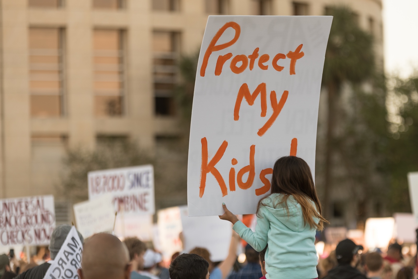 LOW%20gun%20control A protest. for gun control after a school shooting