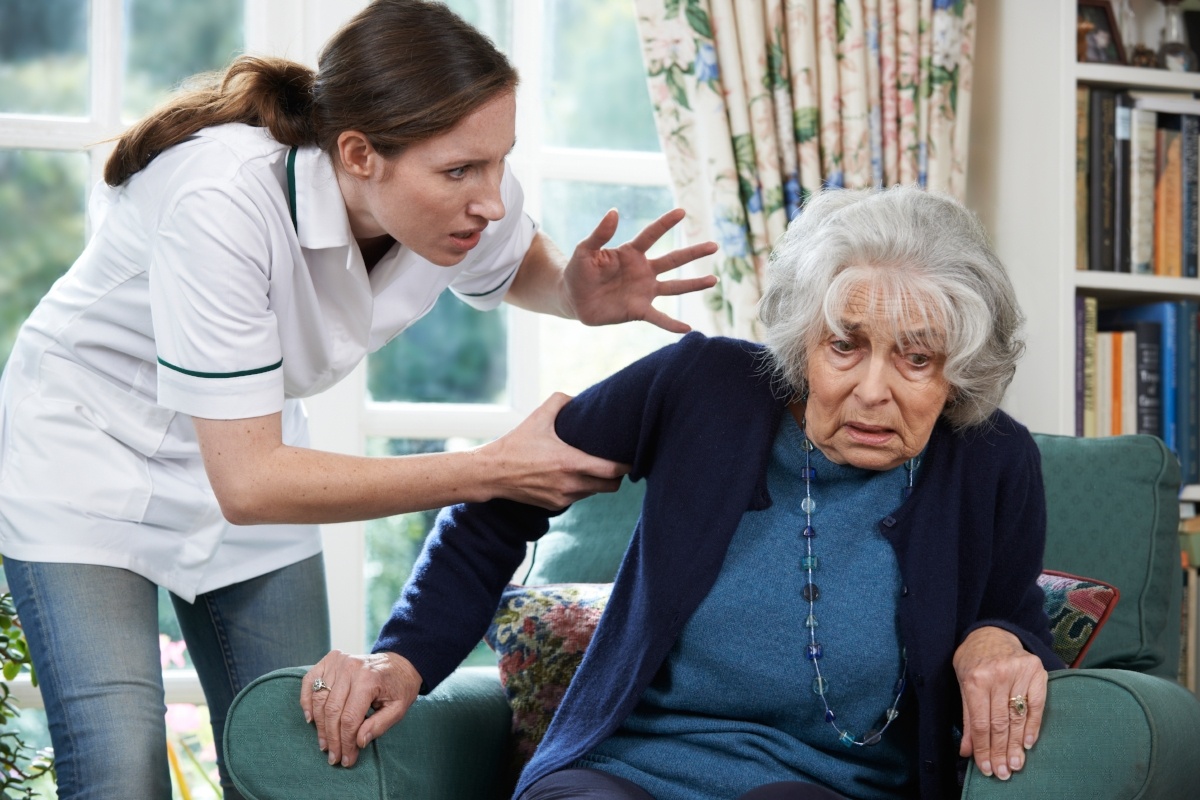 Nursing-home-abuse-blog-052682-edited A nursing home employee berating an elderly lady