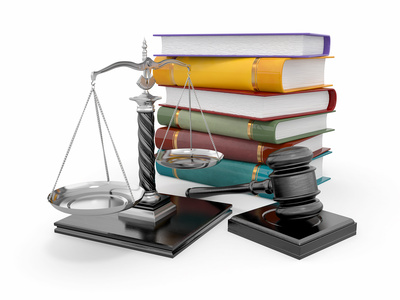 Justice concept. Law, scale and gavel Justice concept. Law, scale and gavel. 3d