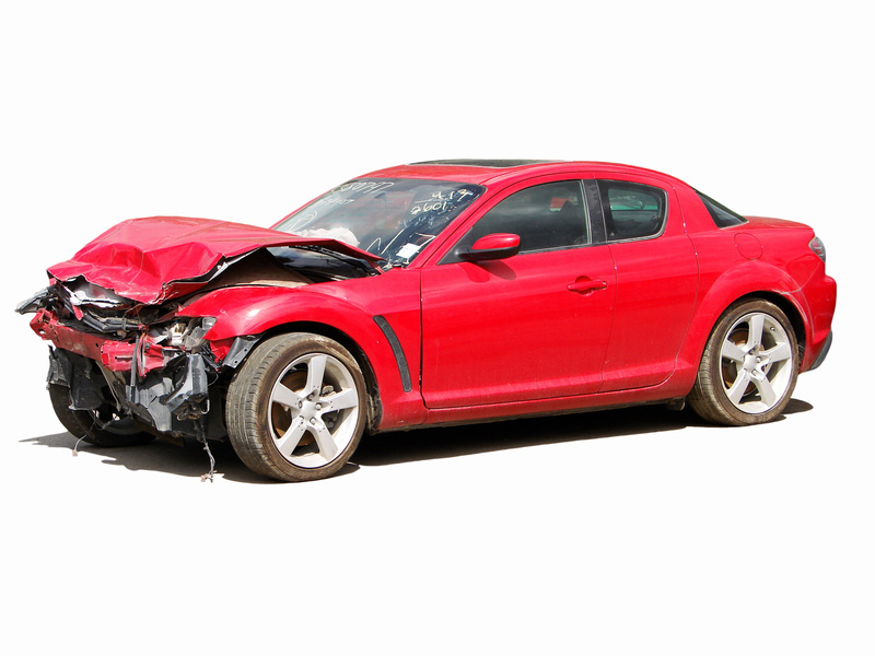 auto auto accident truck hit right front