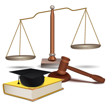 court icons illustration of court icons on white background