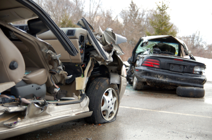 A car accident