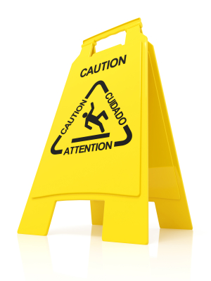istock_000012807606_extrasmall Caution, wet floor sign