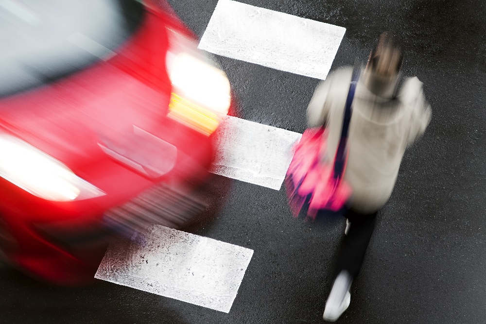 low%20ped-1 A car that is about to hit a pedestrian