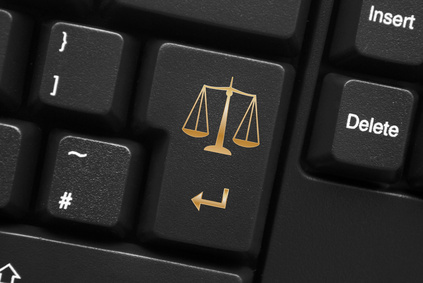 “Scales of Justice” Key on Keyboard "Scales of Justice" Key on Keyboard